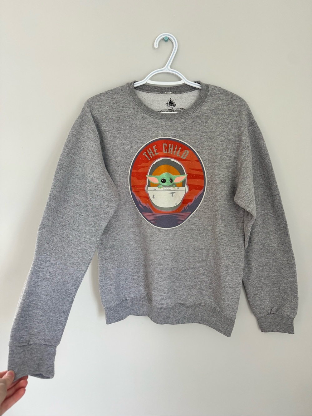 Disney Gray Crewneck Sweatshirt